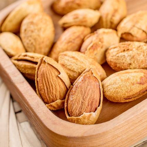 500g巴达木Almond新疆特产带核杏仁干果干货即食果仁-图1