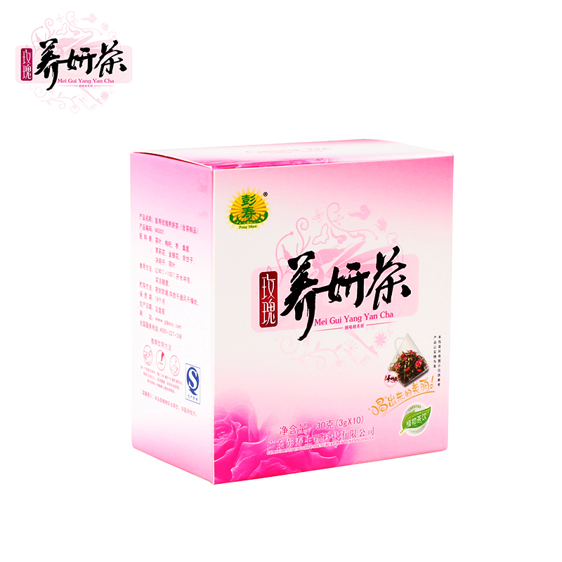 彭寿玫瑰养妍茶玫瑰花茶女人益生茶 组合花草茶叶茶包