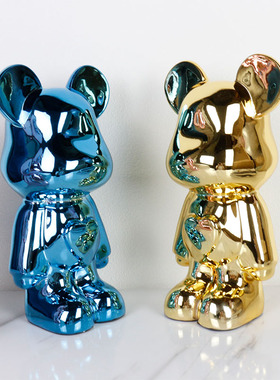 kaws卡通轻奢风大堂公仔软装饰品