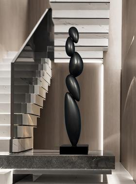 抽象雕塑酒店大堂玻璃钢装饰雕塑