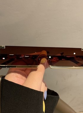 太阳镜个性日系男女超酷二次元未来科技感一体式眼镜装饰蹦迪墨镜