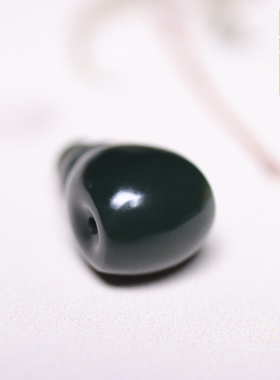 籽料沙枣青三通路路通配饰挂件