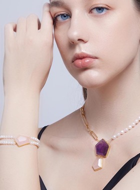 加拿大品牌水晶原石链条