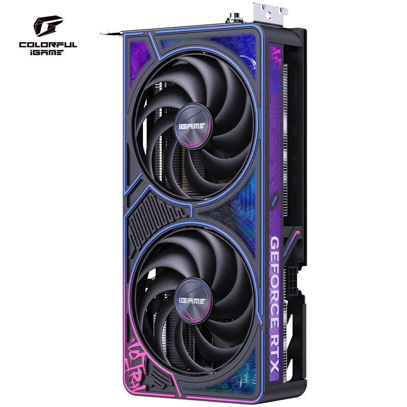 七彩虹iGame RTX 5060 Ultra DUO OC 8GB支持DLSS4游戏电竞显卡