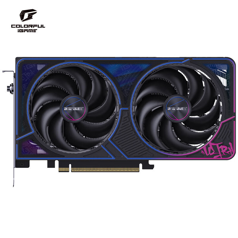 七彩虹iGame RTX 5060 Ultra DUO OC 8GB支持DLSS4游戏电竞显卡