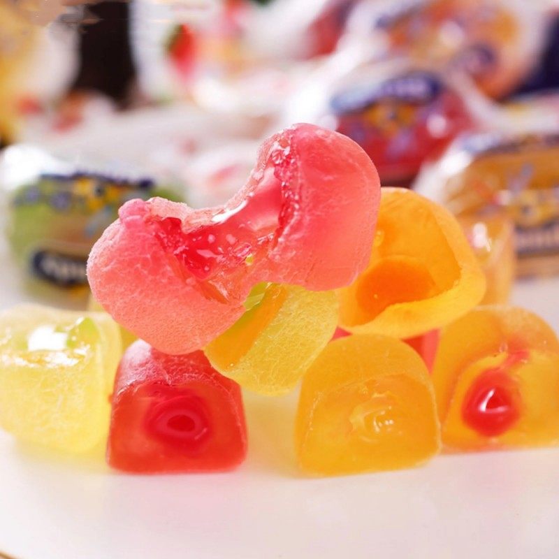 正宗KDV小蜻蜓夹心软糖水果爆浆糖果零食俄罗斯进口多口味流心糖,淘宝优惠券,粉丝福利购,淘宝优惠卷