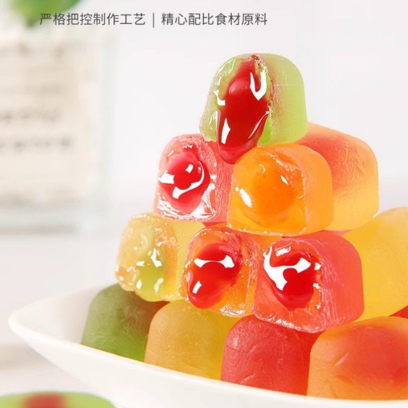 正宗KDV小蜻蜓夹心软糖水果爆浆糖果零食俄罗斯进口多口味流心糖,淘宝优惠券,粉丝福利购,淘宝优惠卷