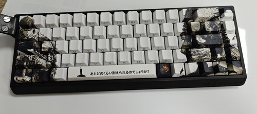 剑风传奇 侧刻透光键帽 定制款3天内发 五面热升华 全新pbt - 图1