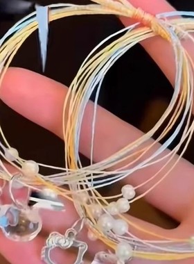 端午节hellokitty五彩绳手链diy材料包手工编织高级感小众送朋友