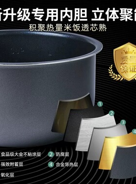 适用苏泊尔电饭煲内胆3L升SF30FC929/SF30FC629A/CFXB30FC29圆底