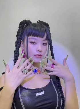 小众设计感戒指钛钢原创设计男女