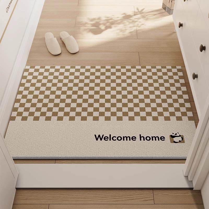 丝圈地毯高级感进门门口门垫玄关耐脏防滑脚垫子可裁剪入户门地垫,淘宝优惠券,粉丝福利购,淘宝优惠卷