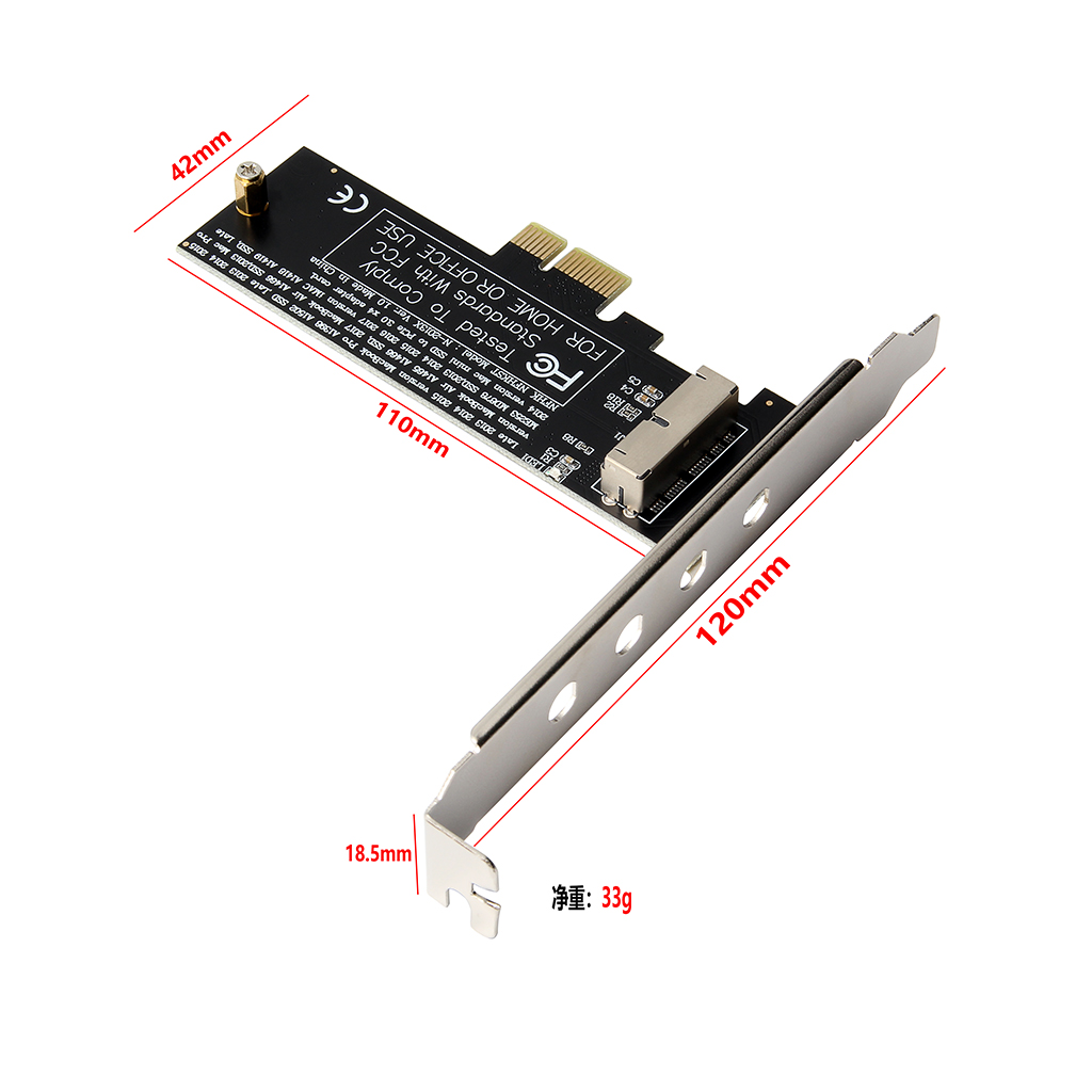 苹果固态AIR PRO SSD硬盘转PCI-E 1X转接卡A1465A1466A1398A1502-图1