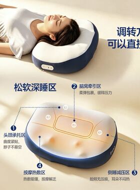 倍轻松按摩仪PS1 lite颈椎斜方肌揉捏家用睡眠枕七夕情人节礼物