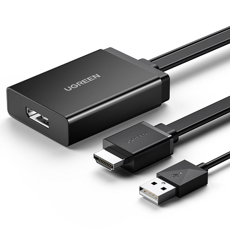 绿联 HDMI转DP线 hdmi1.4转DP1.2转接头 HDMI转大DP4K高清转换器 - 图3