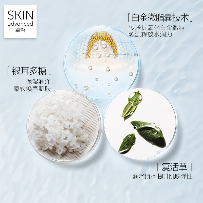 屈臣氏卓沿钻石系列水乳精华紧致 卓沿面部护理套装