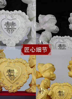 纯银永结同心结婚礼物送新人闺蜜