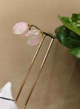 手工琉璃郁金香花朵古典