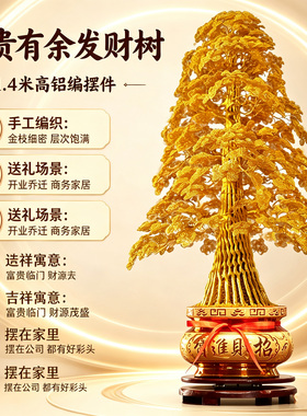 乔迁之喜发财树新居搬家礼物