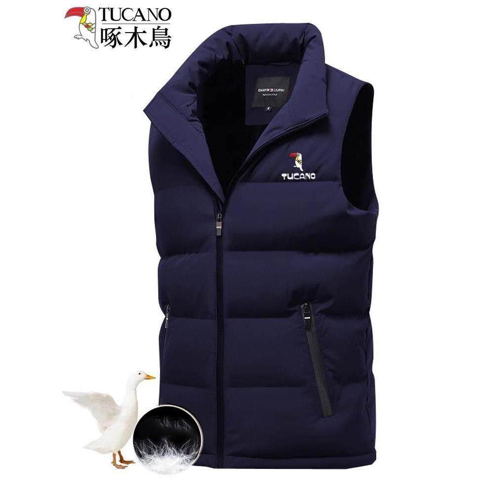 啄木鸟羽绒棉马甲情侣款秋冬季加厚保暖背心休闲坎肩羽绒服外套男,淘宝优惠券,粉丝福利购,淘宝优惠卷