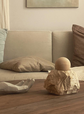 丹麦 Bloomingville 北欧现代极简艺术轻奢客厅桌面摆件玄关装饰