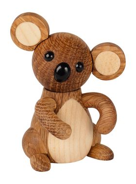 芬兰代购Spring Copenhagen北欧考拉橡木蜡木质桌面摆件玄关装饰