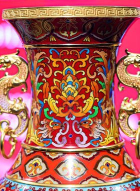 景泰蓝十二生肖花神万象尊经典版 官方正品会员特价咨询收藏摆件
