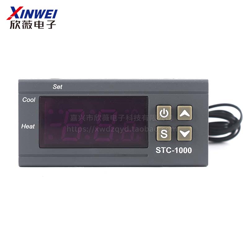 STC1000智能数显温控仪冰箱柜恒温自动温控开关微电脑温度控制器 - 图0