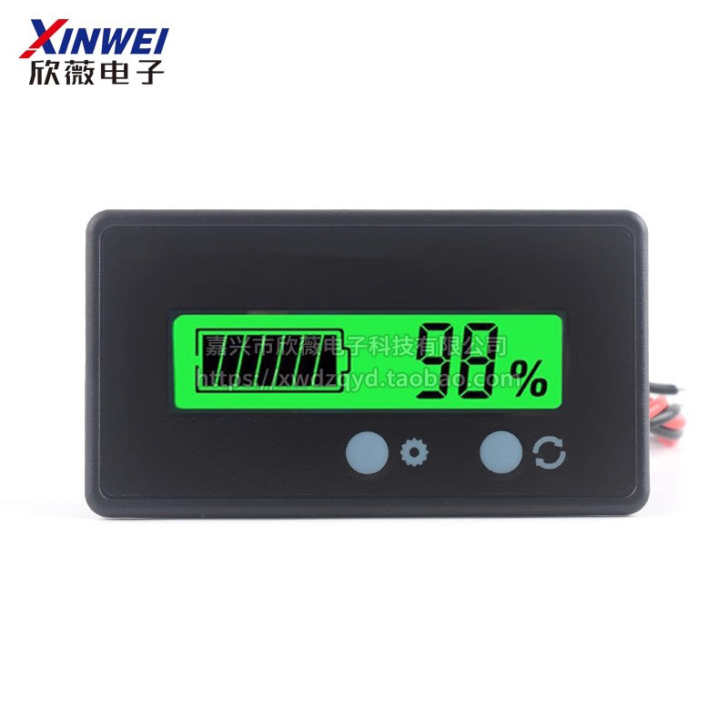 12V24V48V60V72V锂电池电量显示器铅酸电瓶电压表百分比电量表,淘宝优惠券,粉丝福利购,淘宝优惠卷