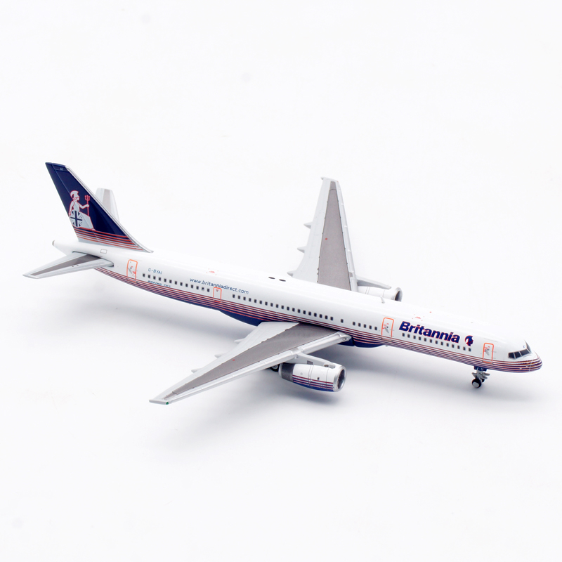 JC Wings 1:400 大不列颠航空 波音757-200 G-BYAI 合金 飞机模型 - 图2