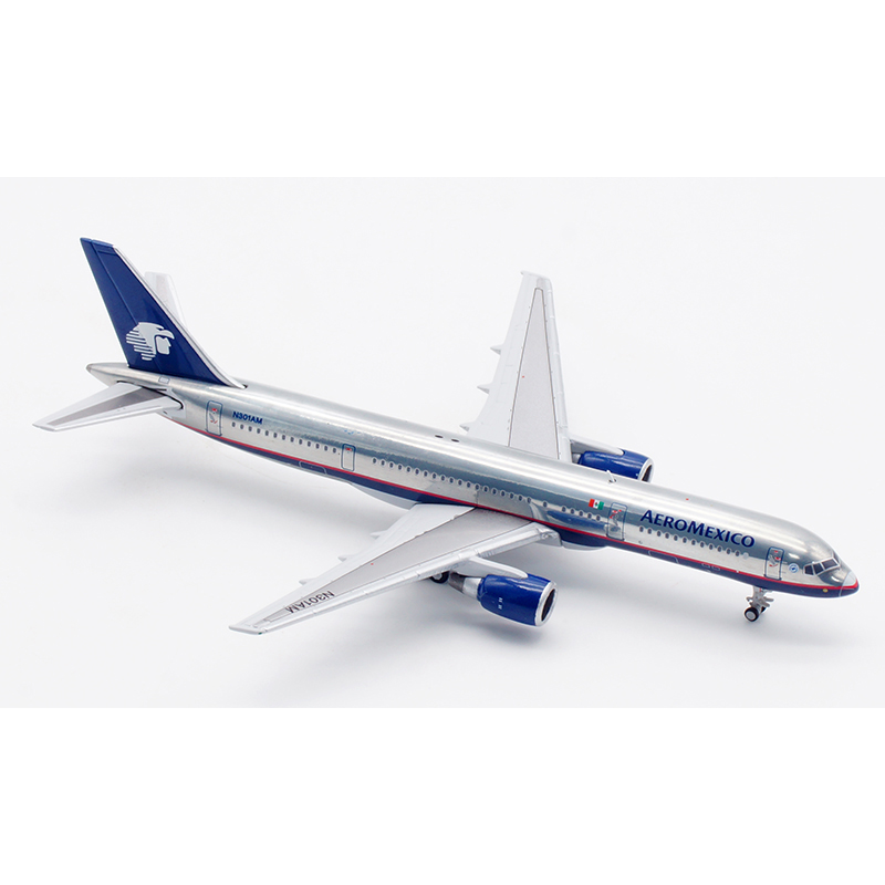 JC Wings 1:400 墨西哥航空 波音B757-200 N301AM 合金 飞机模型 - 图2