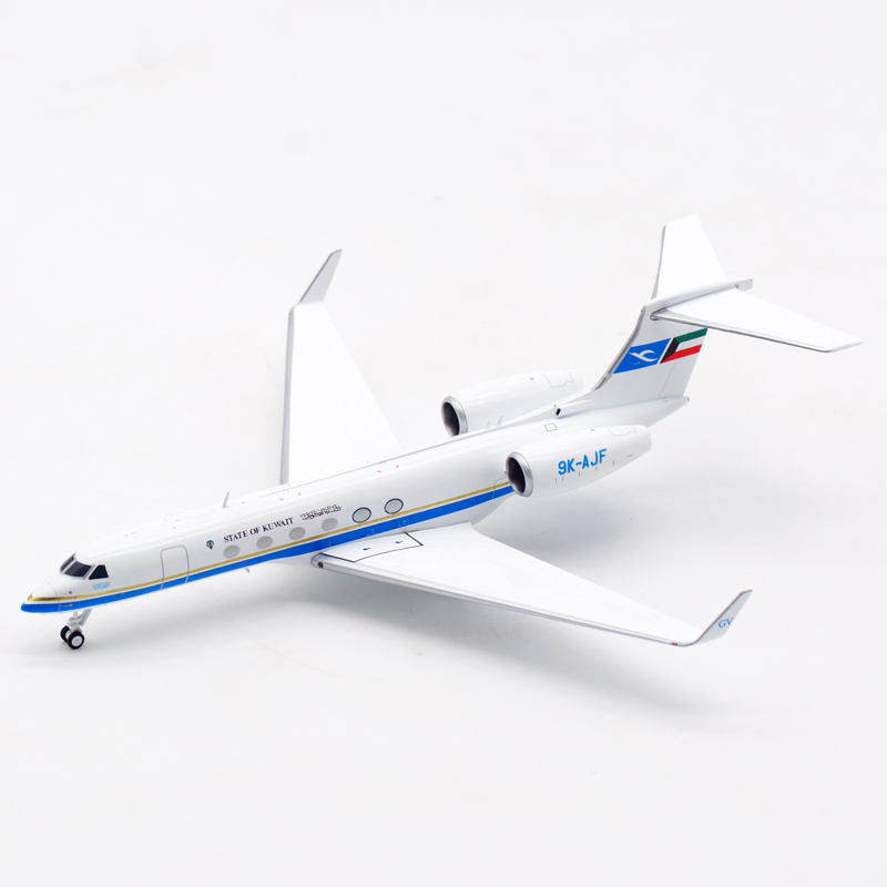 JC Wings 1:200科威特政府专机湾流G-V 9K-AJF合金飞机模型-图0