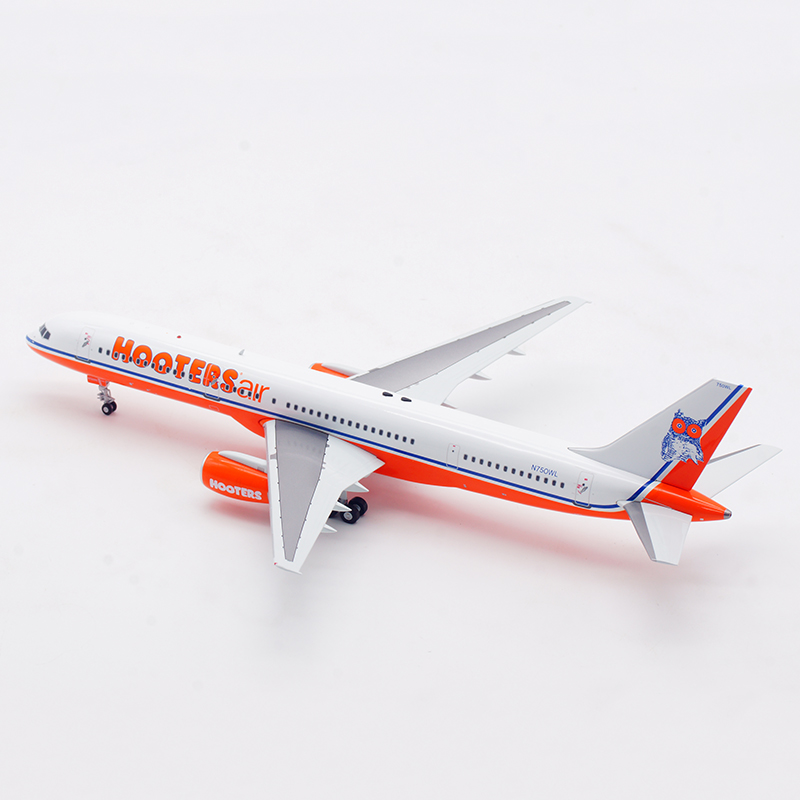 B-Models 1:200 猫头鹰航空 波音B757-200 N750WL 合金 飞机模型 - 图1