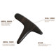 Triangle bird wooden acupoint foot artifact massage stick
