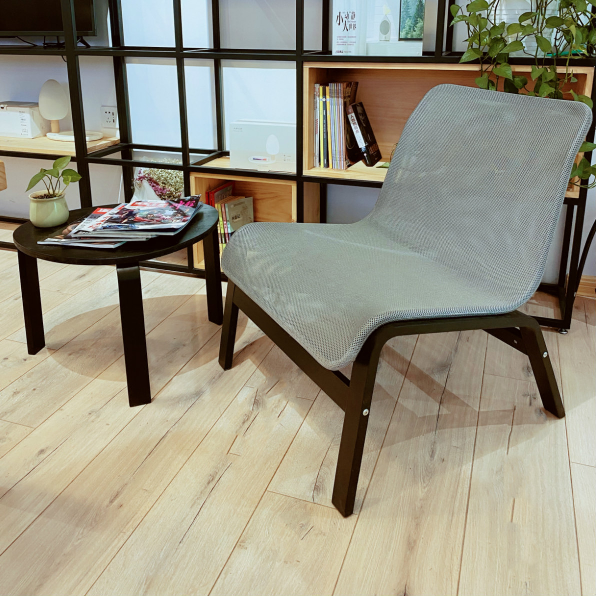 包邮现代诺姆拉椅家居椅公司会客休闲椅简约懒人创意家用布艺椅 - 图0