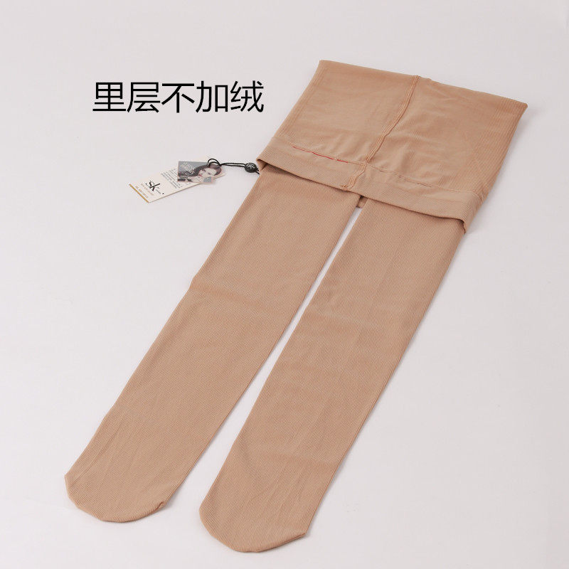 SK8715春秋款中厚800D微压力竖条纹美腿打底裤袜螺纹收腹连裤袜女,淘宝优惠券,粉丝福利购,淘宝优惠卷