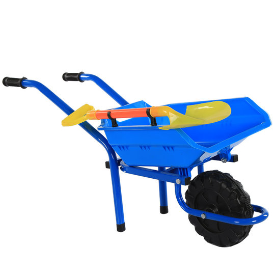 Children's stroller thickened two-wheeled house toy
