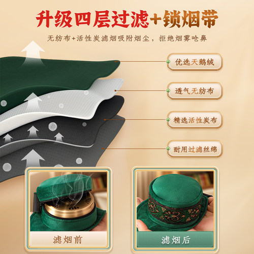 艾灸盒随身灸家用罐熏蒸仪器器具器艾灸柱肚子腹部无烟热敷包盒子 - 图0