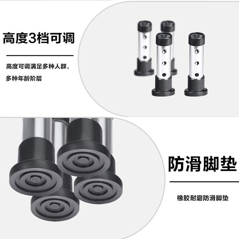 可孚医疗器械旗舰店可孚坐厕椅老人坐便器折叠移动马桶孕妇座便洗澡椅专用铝合金家用0