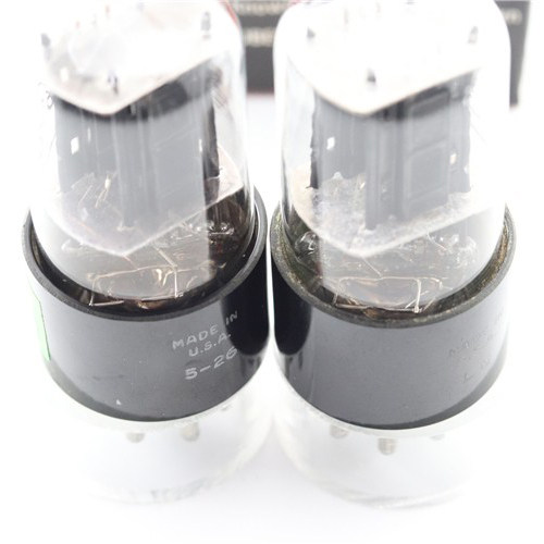 精选全新美国原盒RCA 6SN7/6N8P/5692方环高座/D环低座6sn7电子管 - 图1