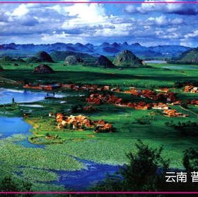 云南丽江旅游纪念品磁性冰箱贴 石林普者黑哀牢山抚仙湖西双版纳