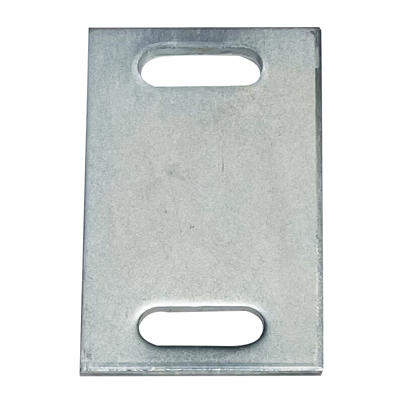 一字连接片角码预埋件铁板长条直角固定带孔配件铁角幕墙挡板加厚 - 图3