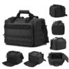 Outdoor tactical bag, waterproof portable crossbody bag, sports shoulder bag, multi-functional outdoor military fan storage bag, camping bag