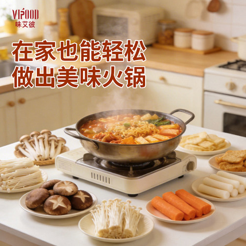 韩式火锅酱料2kg商用大包装韩剧同款火锅店火锅底料辣酱调料 - 图1