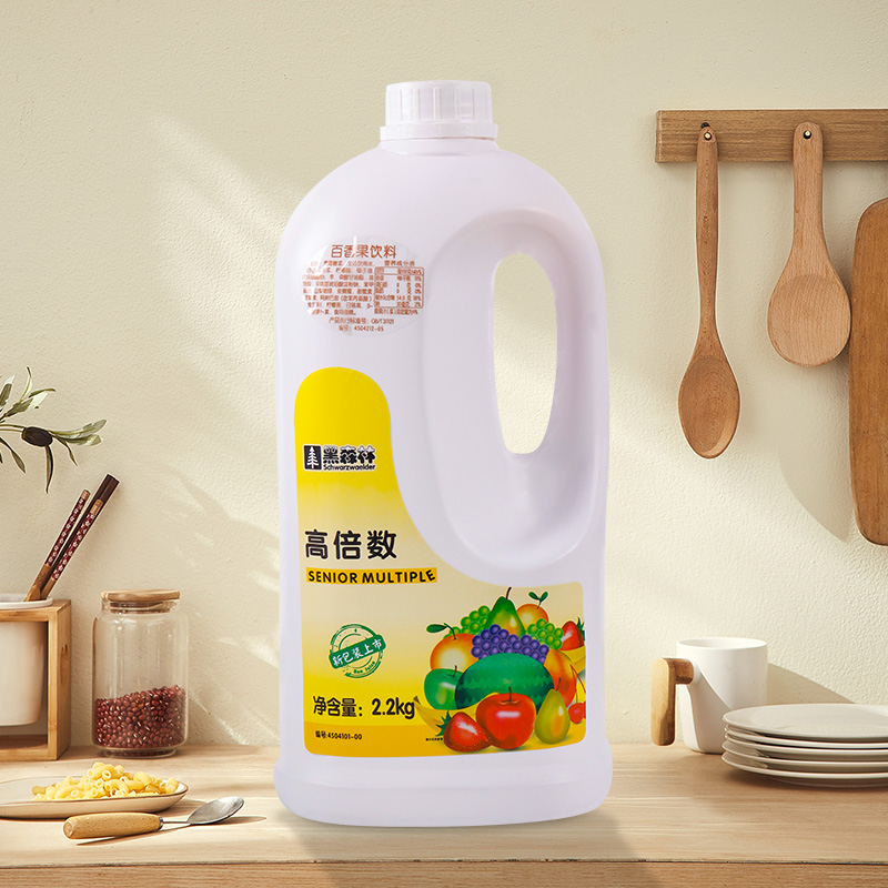 鲜活百香果果汁浓浆2.2kg奶茶店专用原料商用浓缩果汁高倍原浆 - 图2