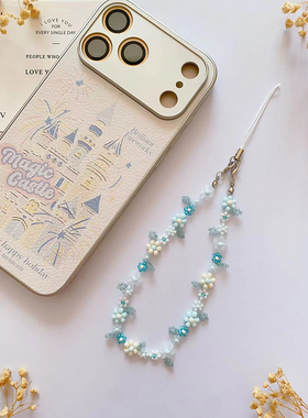 呢喃晚风 原创森系新款清新串珠手链夏日个性自制diy材料包手机链