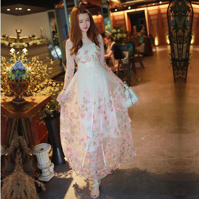 【2色】【泰國小眾品牌】Fleur Dress 性感閃閃連身裙 main image 1