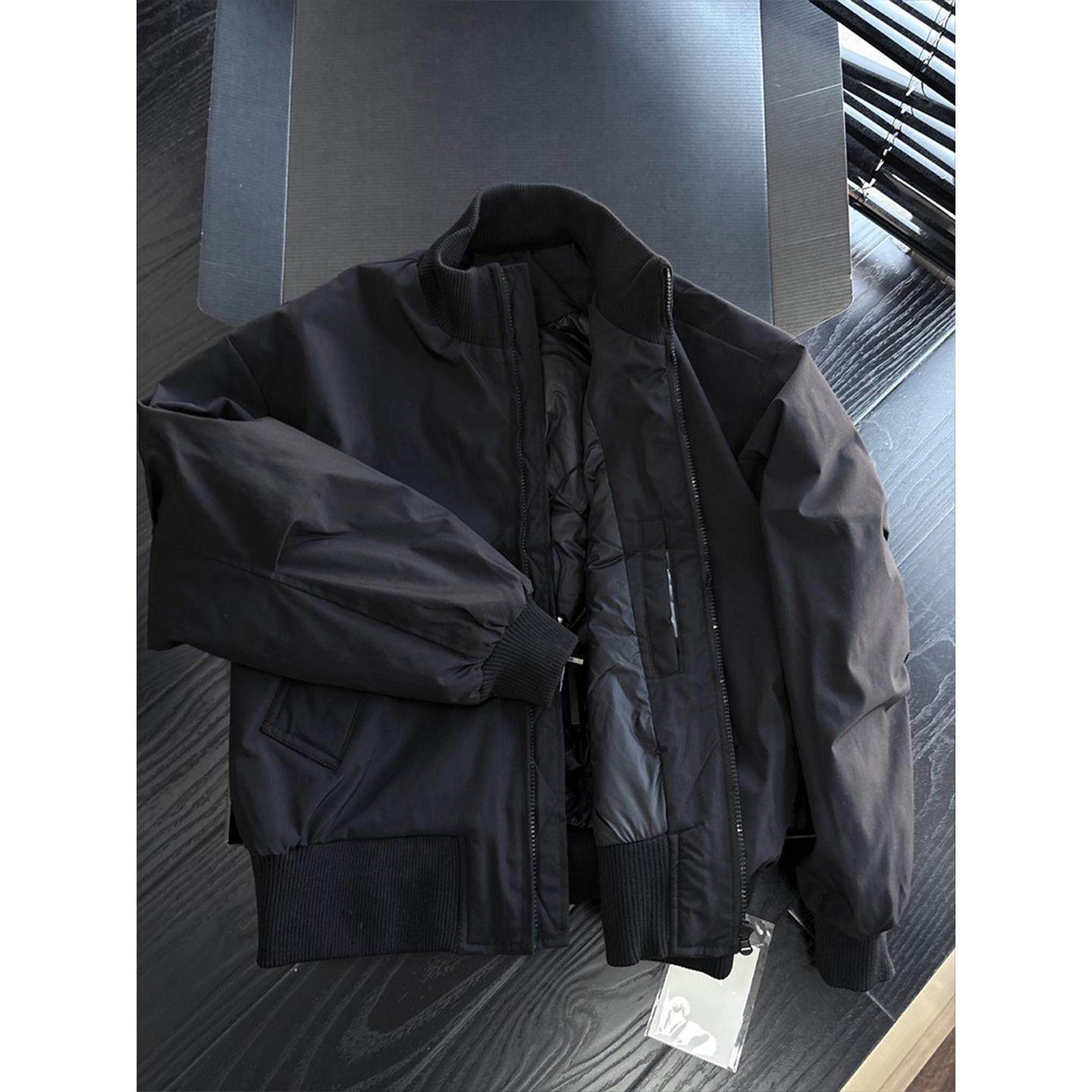 美式bomber立领羽绒服男款冬季短宽廓形飞行夹克棉服保暖棉衣外套,淘宝优惠券,粉丝福利购,淘宝优惠卷