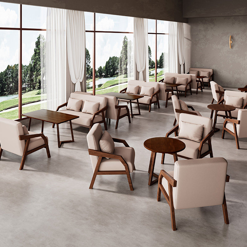 咖啡厅桌椅组合 奶茶店休闲座椅商用洽谈办公沙发 咖啡店会客卡座,淘宝优惠券,粉丝福利购,淘宝优惠卷