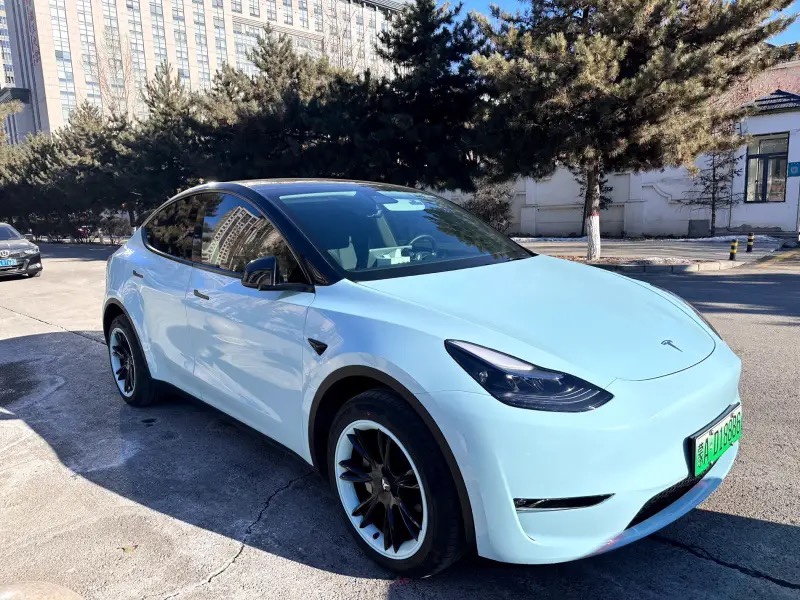 定制色-3天可发】特斯拉modely19寸轮毂盖颜色定制model3轮毂18寸 - 图2